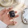 Compatible Bands for Apple S11, iWatch 109876SE, Huawei GT6, Xiaomi 9PRO - Round Bean Drip Glue, Small Flower Design