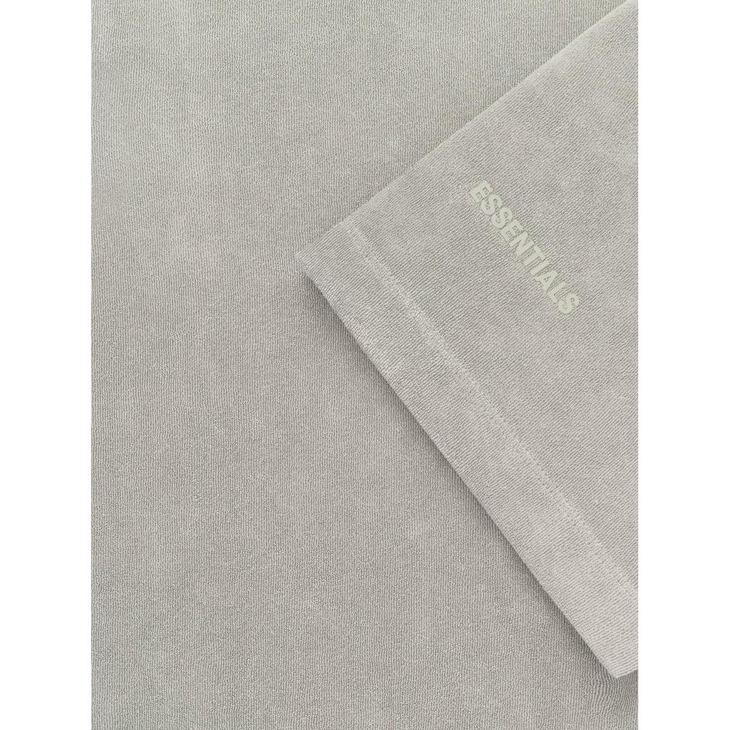 Fear of God Essentials Terry Polo Seal Unisex Tops Grey 125BT224053F