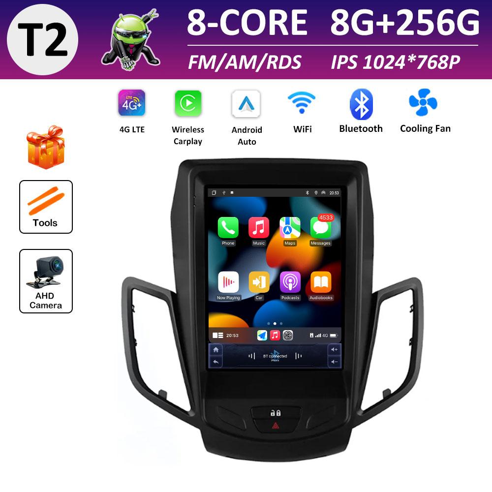 Intelligent System DSP Stereo for Ford Fiesta MK7 2009 2010 2011 2012 2013 - 2016 Wireless Carplay Navigation WIFI Accessories