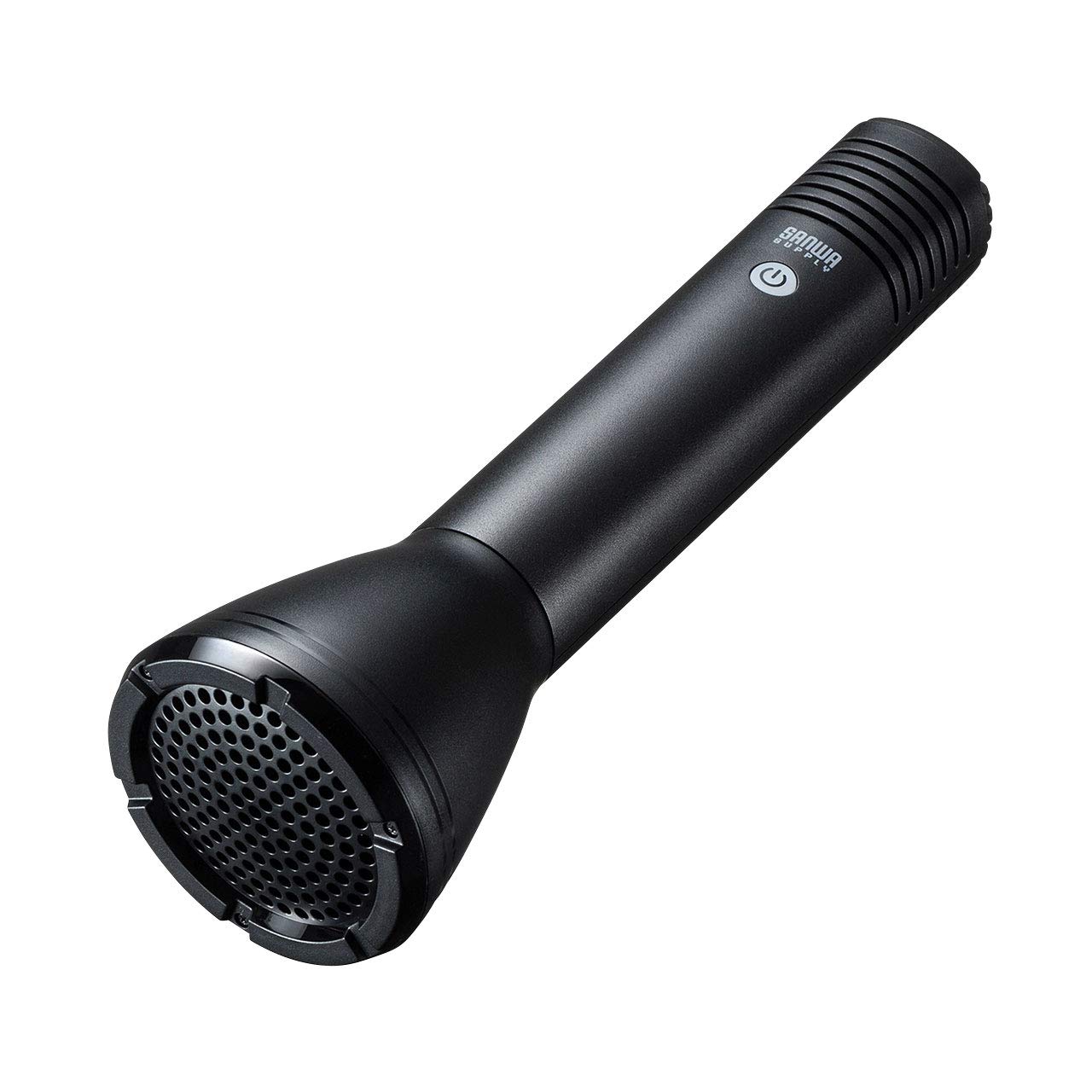 

Sanwa Supply Handheld Microphone Type Loudspeaker Speaker MM-SPAMP11 чёрный