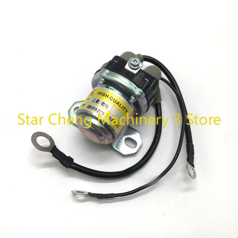 24V 12V For Doosan Daewoo For Kobelco For Hitachi Excavator Starter Motor Relay Universal Car Starter Accessories
