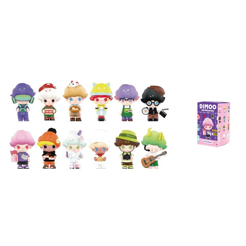 

POP MART DIMOO Social Science University Collection Mystery Boxes, Single Mystery Box