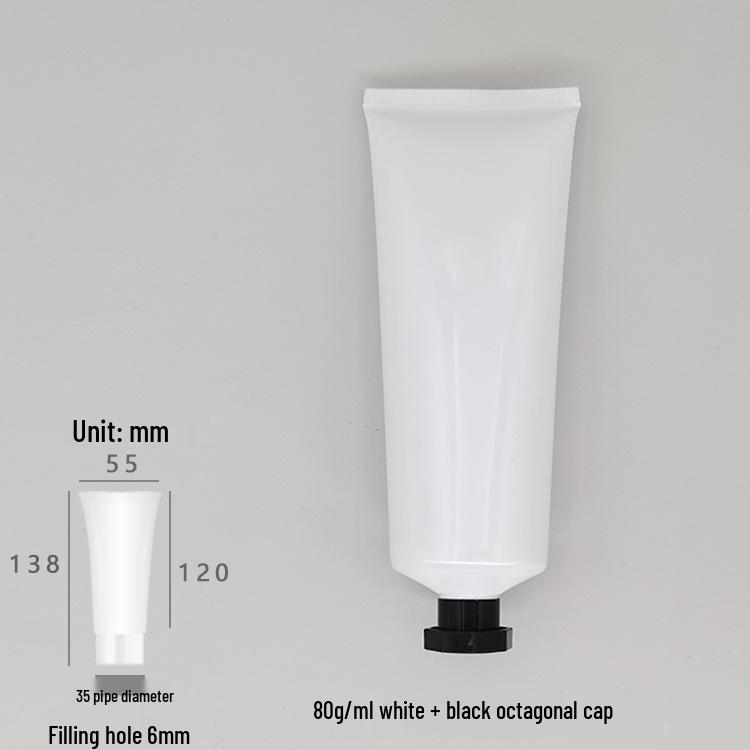 80g 80ml Čistiaci prípravok na tvár, Opaľovací krém a Krém na ruky v bielom balení