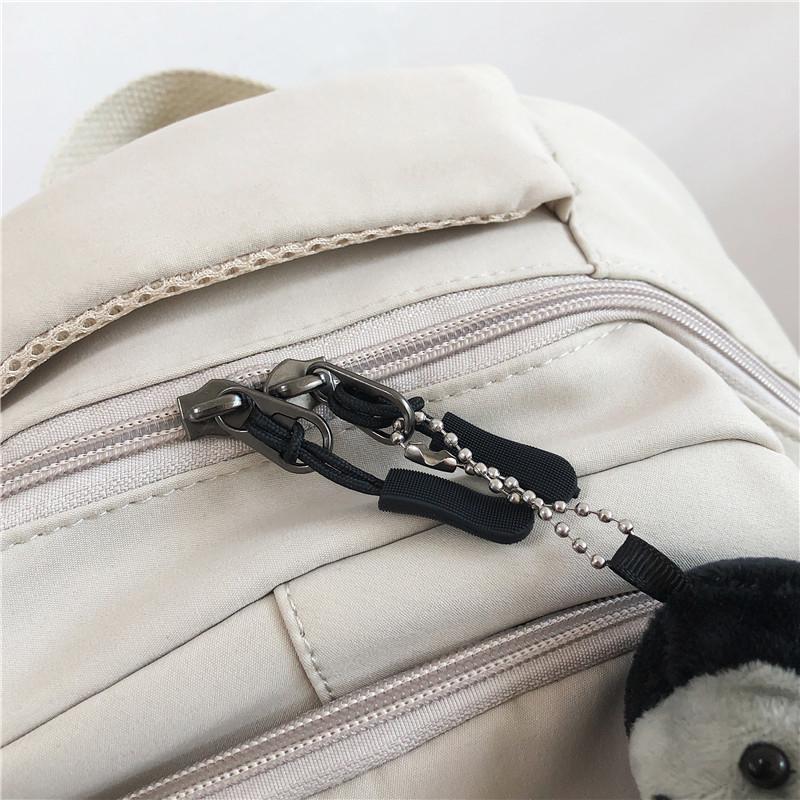 Γυναικείο σακίδιο πλάτης μονόχρωμο Γυναικείο τσαντάκι ταξιδιού casual γυναίκα με πολλές τσέπες Σχολική τσάντα υψηλής ποιότητας για εφηβικό σακίδιο βιβλίου