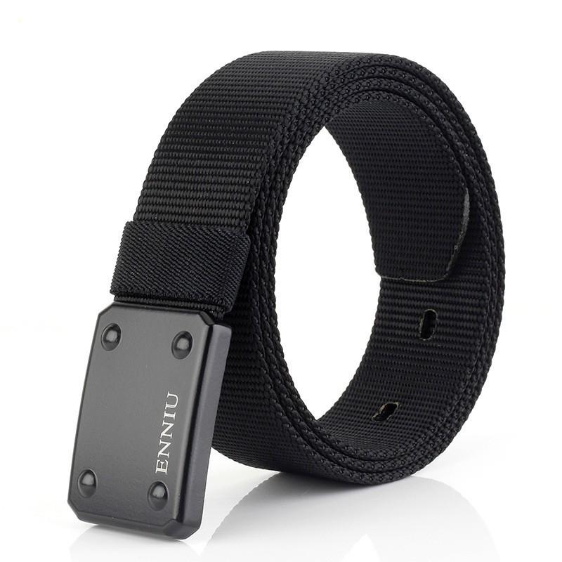 TUSHI Outdoor Fast Double Hook Buckle Nylon Belt Drying CS Training 110cm чёрный