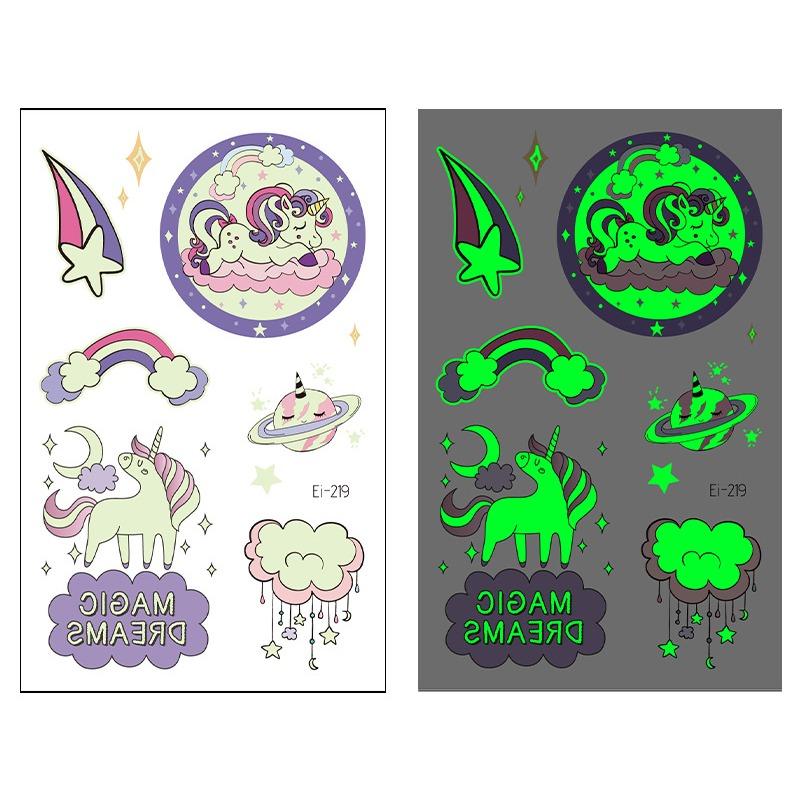 

Детская вечеринка, украшение для лица, макияж, татуировка, наклейка с изображением русалки, забавная временная татуировка, наклейка с переносом воды, 1 шт. 75*120mm