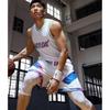 Li-Ning Way of Wade Printed Letter Patchwork Casual Shorts Men Shorts White AAPT051-4