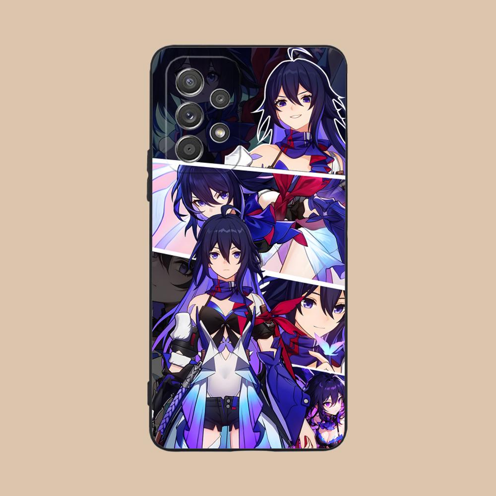 HSR Seele Matte TPU Mobile Phone Case for Samsung Galaxy A56 55 54 53 52 51 36 35 34 23 16 15 5G Colorful Cover