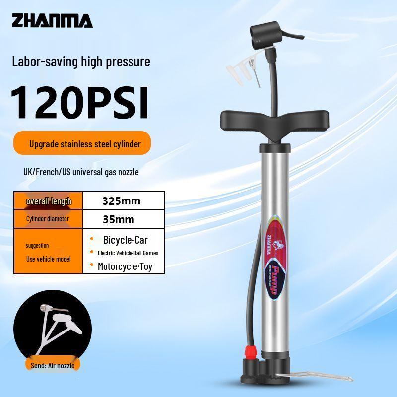 Universal High-Pressure Electric Air Pump for Bicycles, Motorcycles, Cars, and Basketballs