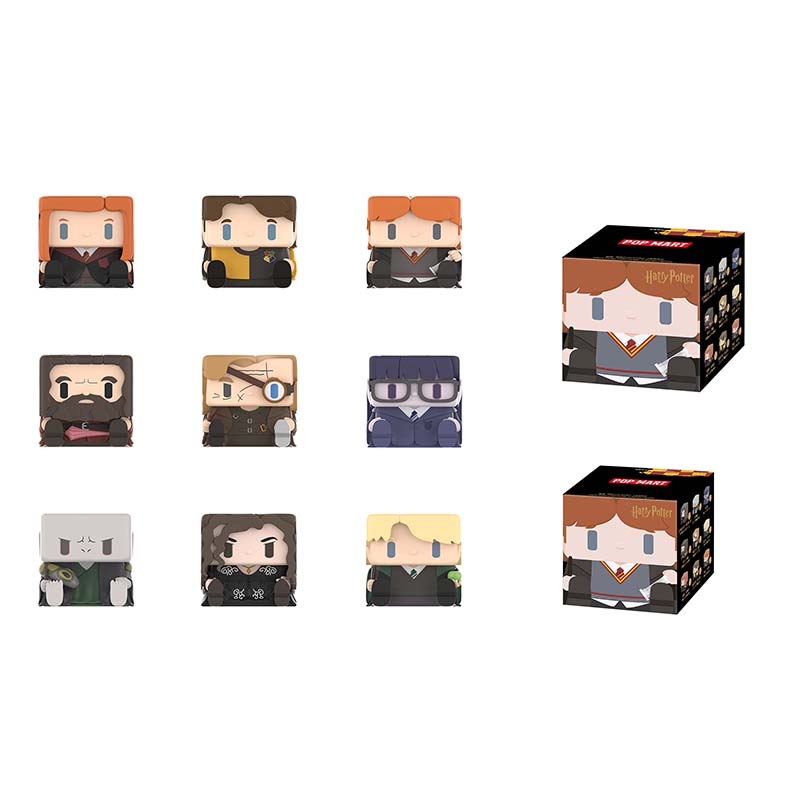 New POP MART Harry Potter POP CUBE 2 Collection Mystery Boxes Single Blind Box/whole Box 9 Pcs PPMT-2506-0032