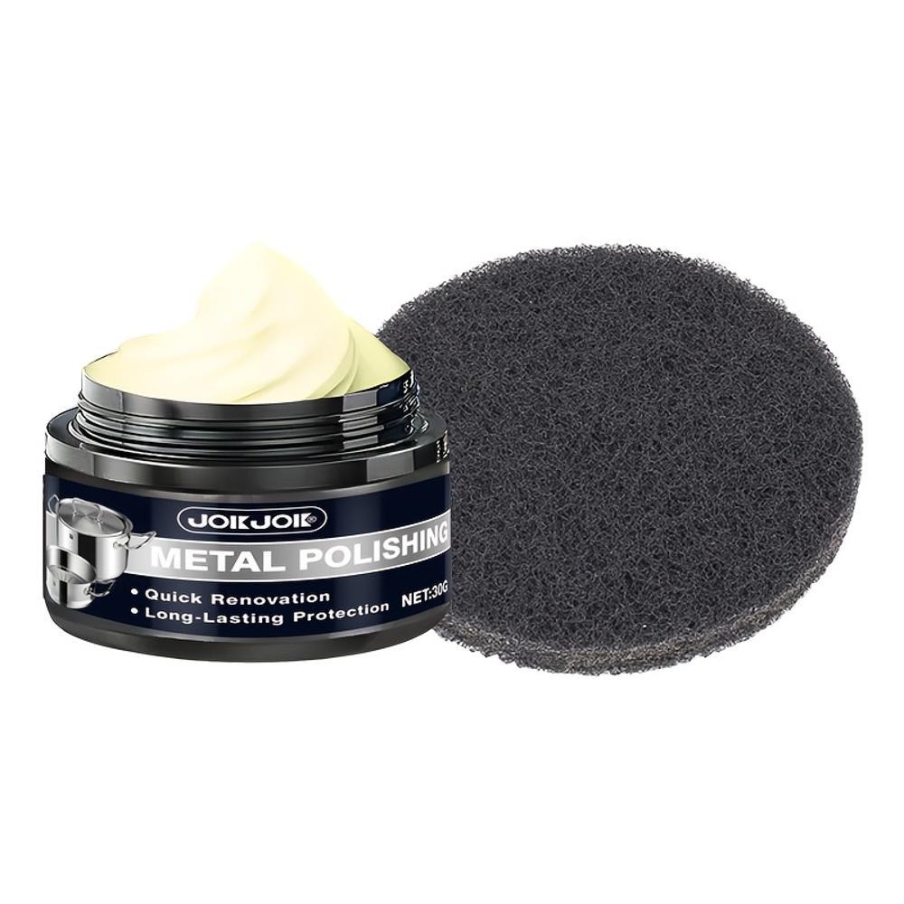 

JOKJOK Паста для полировки металла - Быстро наносимый воск для обновления металла с долговечным блеском, восстанавливает блеск на автомобилях, грузовиках, мотоциклах