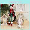 Christmas Elf Decor Plush Fabric Ornaments For Holiday Tree And Hotel Window Display