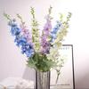 2Pcs 85cm Long-Two-forked Swallowtail Artificial Flowers Silk Bouquet for Home Decor Wedding Flower Bouquet Living Room Props