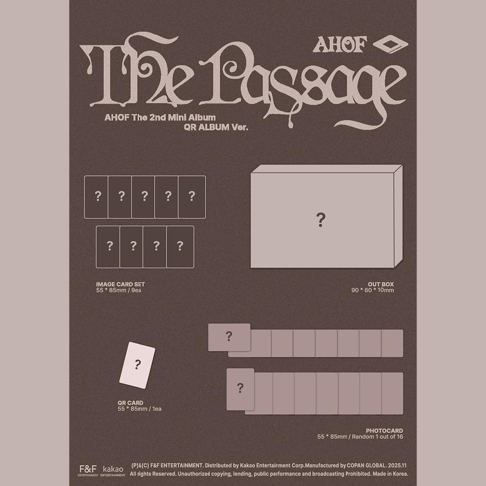 Pre-order AHOF The 2nd Mini Album The Passage QR Album ver.