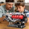 Crossen Ferrari F401 Engine Model Building Blocks Toy