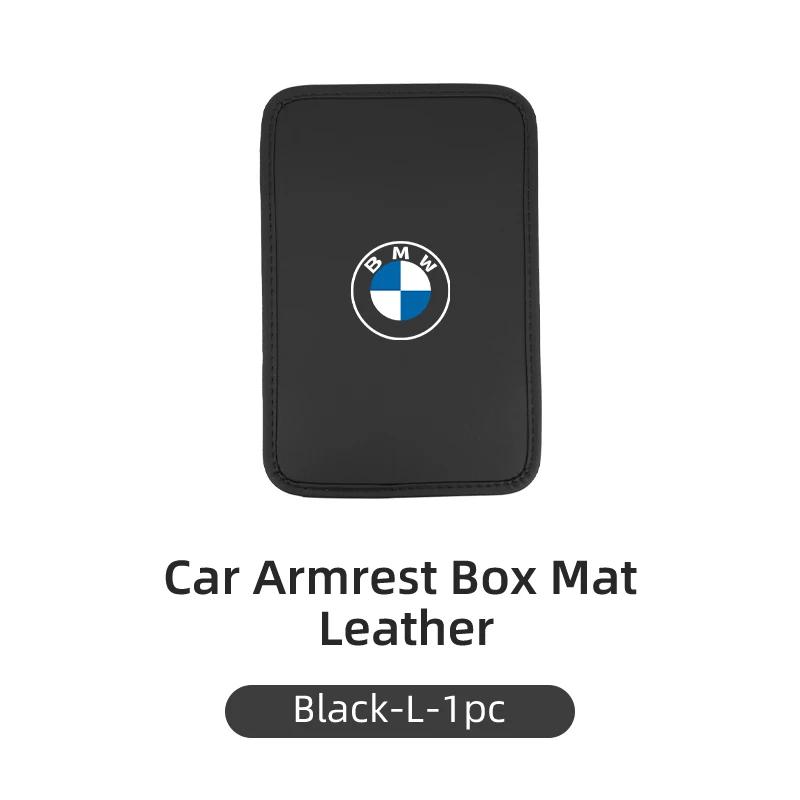 DBTW9 2025 Hot Car Interior Armrest Box Cover Console Ice Silk Booster Storage Pad For BMW E46 E90 E60 F30 F10 E39 E36 F20 E87 E90 E70