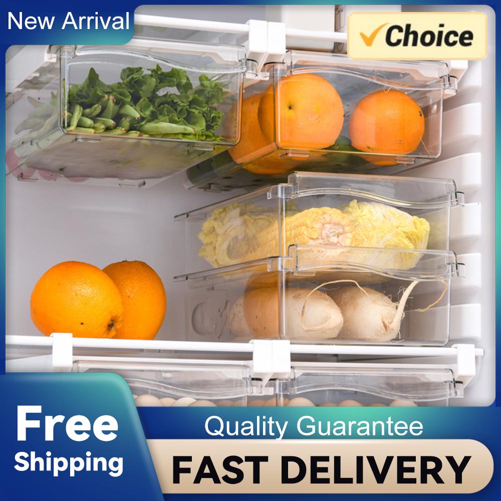 

Fruit Food Storage Box Refrigerator Organizer Bins Fridge Drawer Box for Egg Vegetables China Mainland