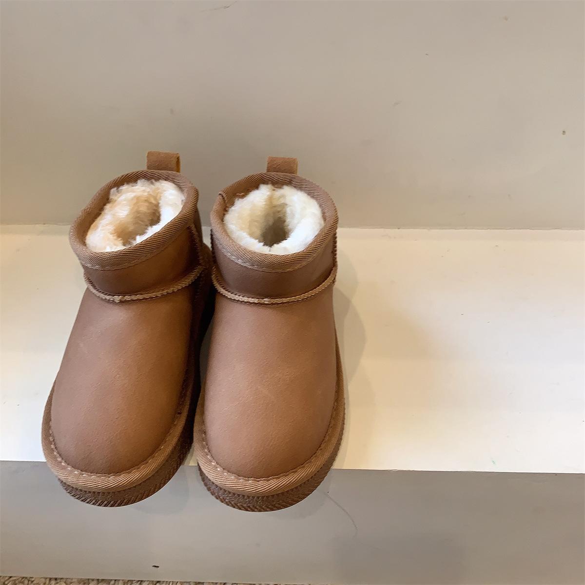 

Зимние сапоги для снега. Хлопковая обувь для мальчиков. Короткие сапоги. Теплые сапоги для девочек. Бархатная обувь для малышей. 38