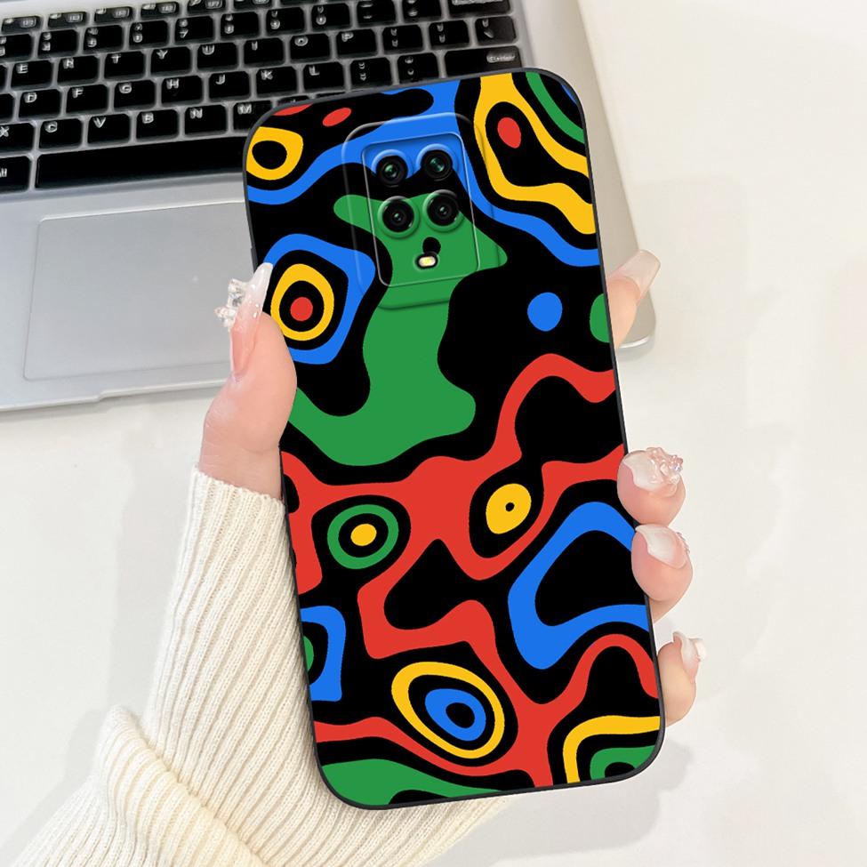 Casing For Redmi Note 9 9S 9Pro 4G Back Cover For Redmi Note 9 Pro Case Cute Cartoon Fashion Flowers Silicone Shockproof Bumper
