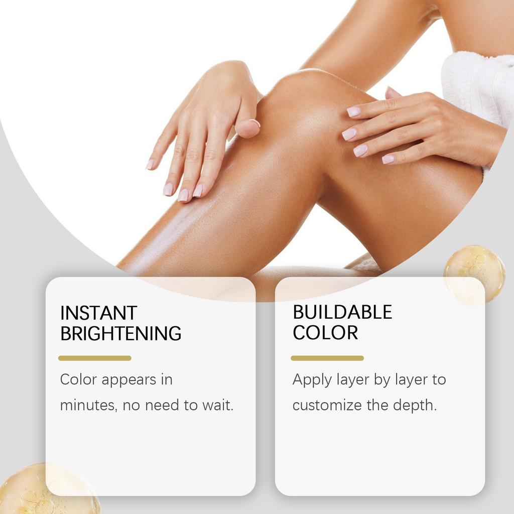 Hydrating Tanning Body Lotion Adjusts Bronzing For Quick Color Development And 24-hour Moisture 60g