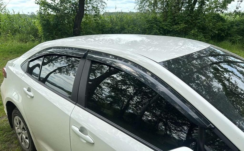 

Ветровики (4 шт, Sunplex Sport) для Toyota Corolla 2019- рр