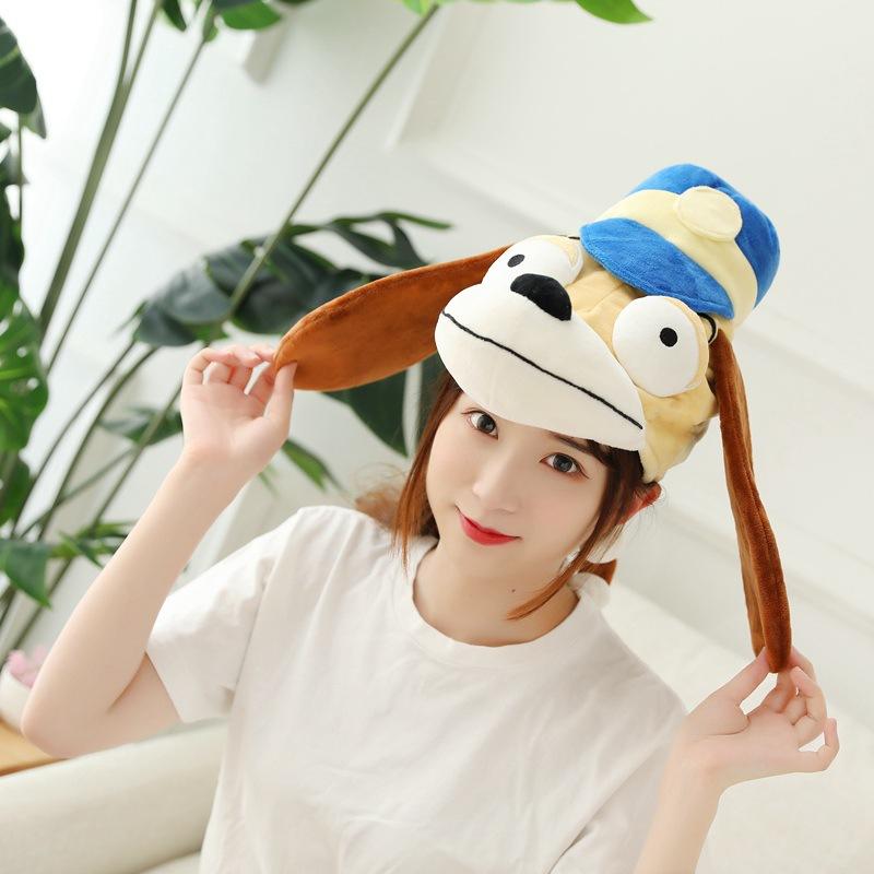 

Шапка-капюшон для собаки Пушу с телом, реквизит для фото, реквизит для фото, мультяшный головной убор 28*40CM0.25kg