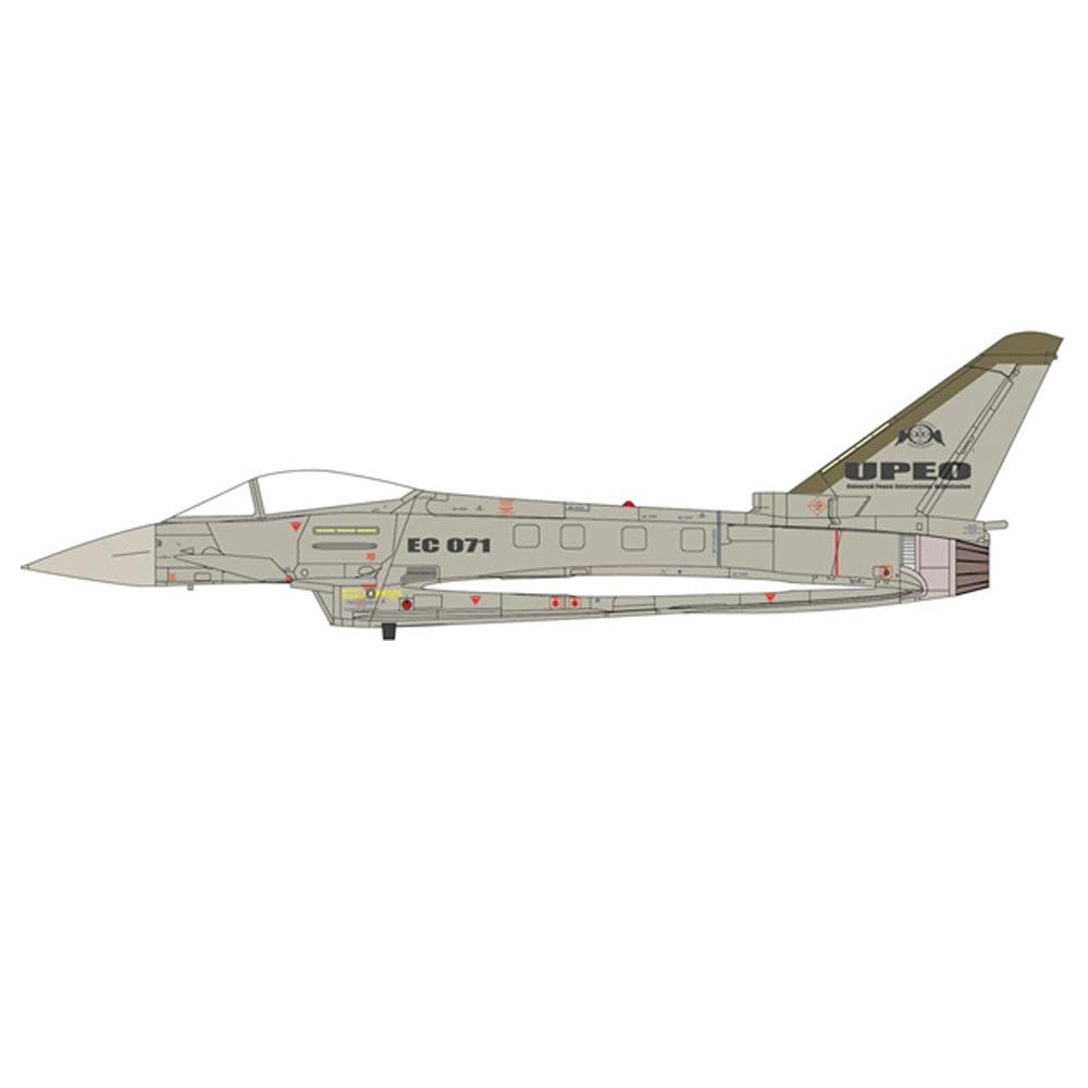 Hasegawa Ace Combat Eurofighter Typhoon Single-Seat UPIO 1/72 Scale Plastic Model Kit SP355