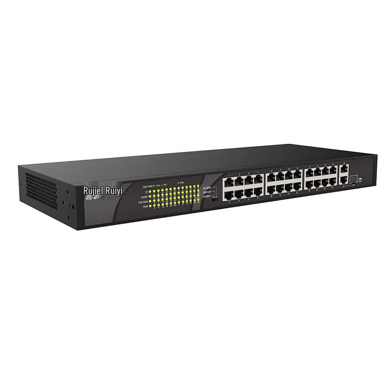 Ruijie 24-Port 100Mbps PoE Switch