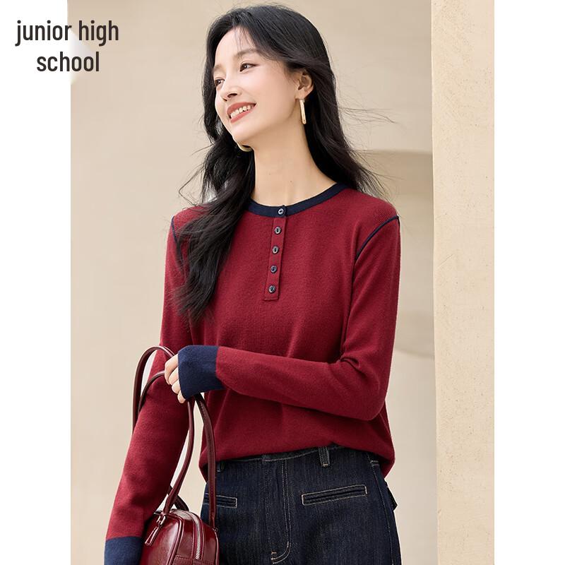 Dámský pletený svetr s kulatým výstřihem Chushen