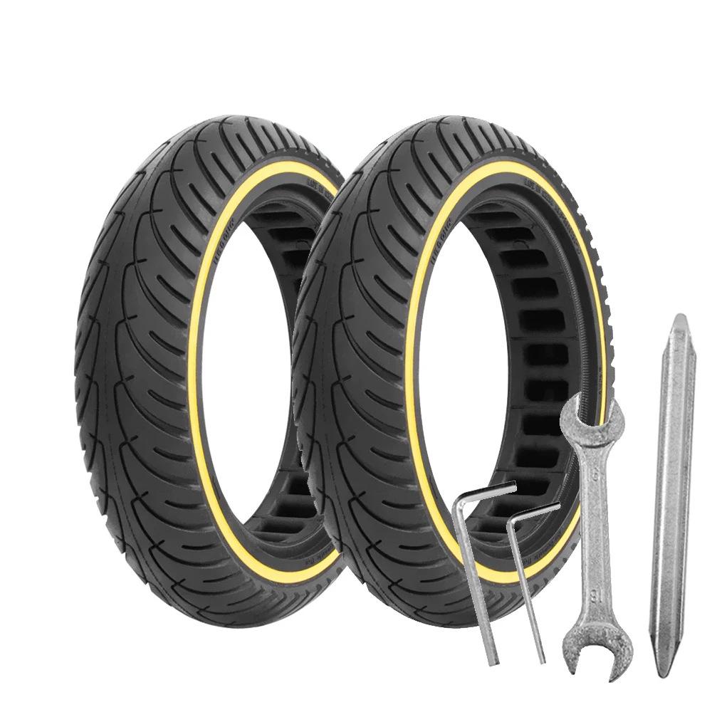 8.5x2 Honeycomb Shock-Absorbing Solid Tire for Xiaomi M365 Electric Scooter, No-Inflation, Explosion-Proof