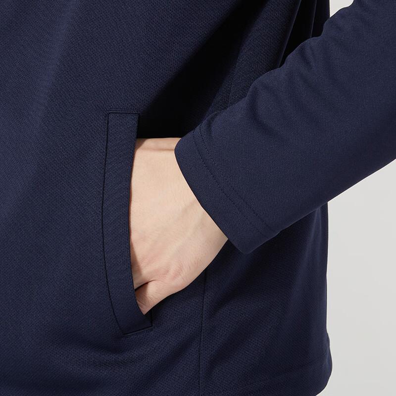 Under Armour Solid Color Zip Hooded Jacket And Long Pants Casual Sports Set Men sets 23600303-409+21500737-408