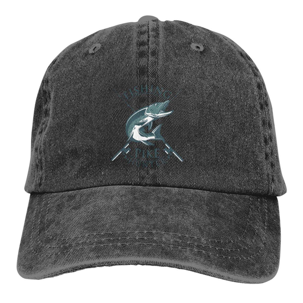 

FISHING FISHERMAN Baseball Cap Men Hats Women Visor Protection Snapback Pike Hunter Caps One Size