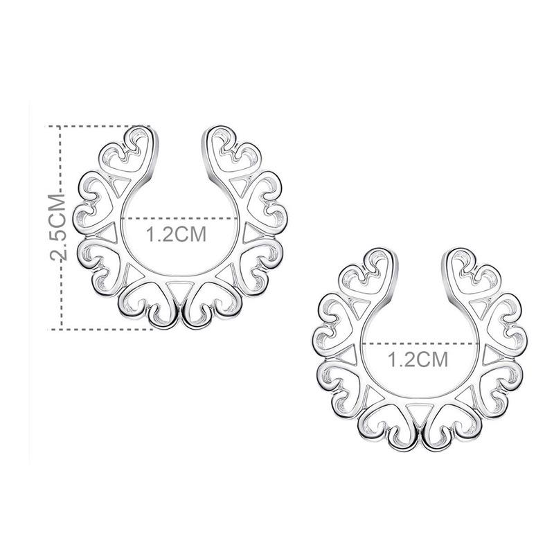 Stainless Steel Bell Nipple Ring Piercing Set