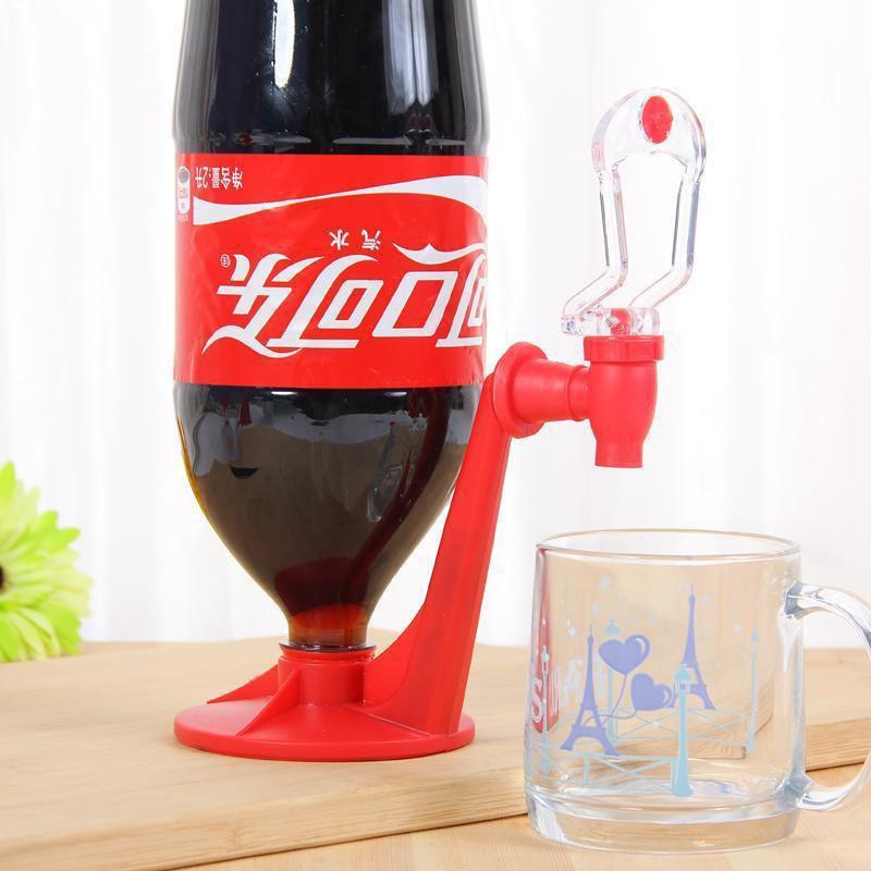 Cola Inverted Drinking Machine Home Portable Drinking Machine Creative Inverted Drink Tool Bubble Bag