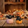 3D Owl Bat Pumpkin Ghost Statue Detailed Mini Halloween Figurines  Tabletop