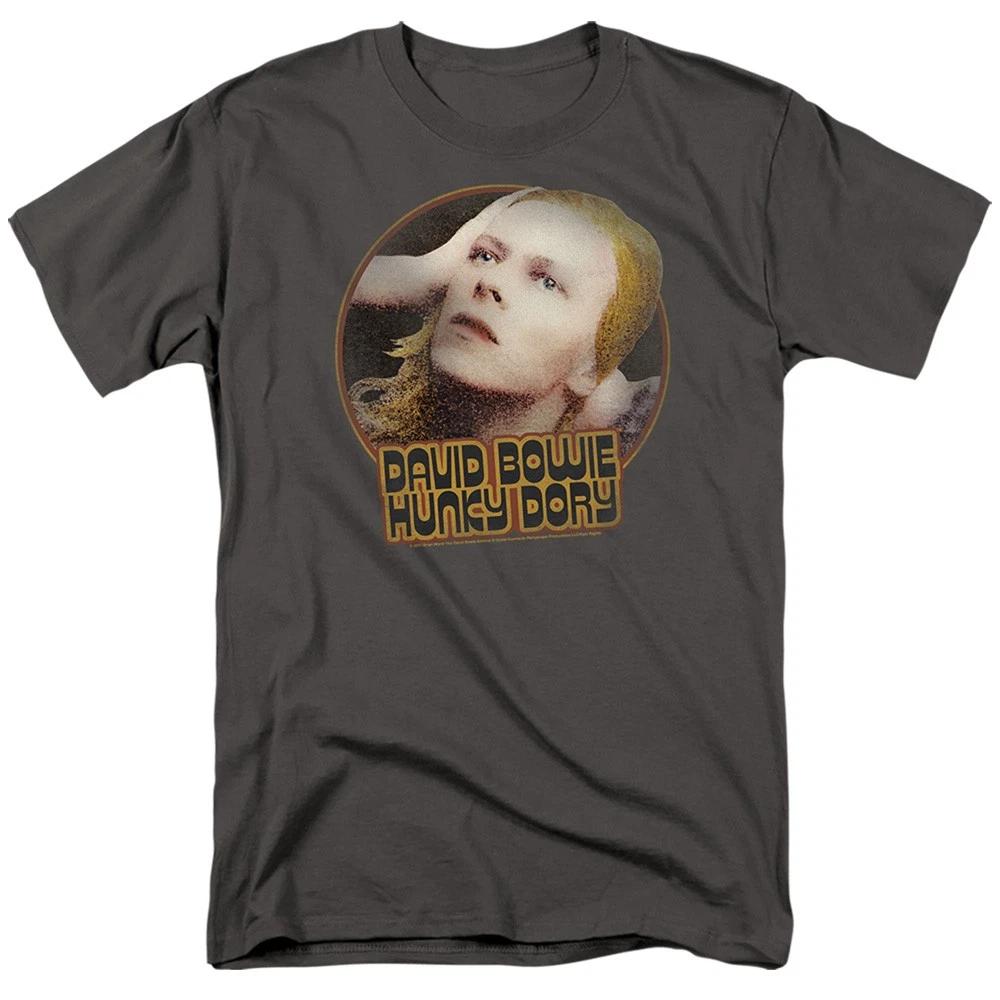 David Bowie - Hunky Dory Circle -  Unisex Short Sleeve Children s T-shirt - Gray 120