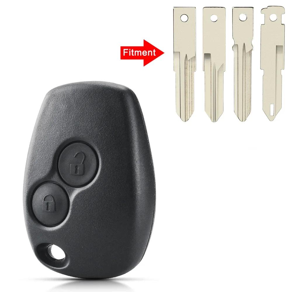S Without Blade 2/3 Buttons Remote Car Key Shell Fob Cover Case For Renault Dacia Modus Clio 3 Twingo Kangoo 2