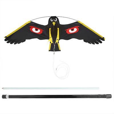 Farm Garden Yard Bird Repeller Bird Scarer Kite Crop Protecting Tool with 7m Telescopic Pole