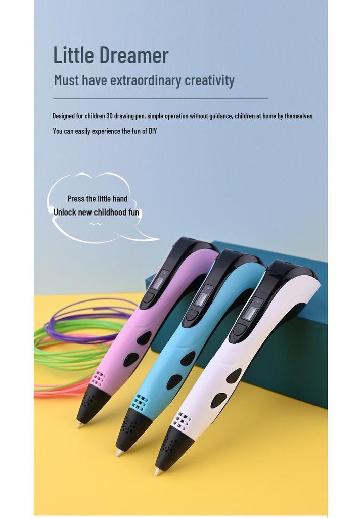 Third Gen Children's Educational 3D Printing Doodle Pen 