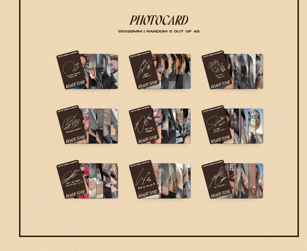TWICE 12TH MINI TO BE ALBUM-READY (Korean Edition)