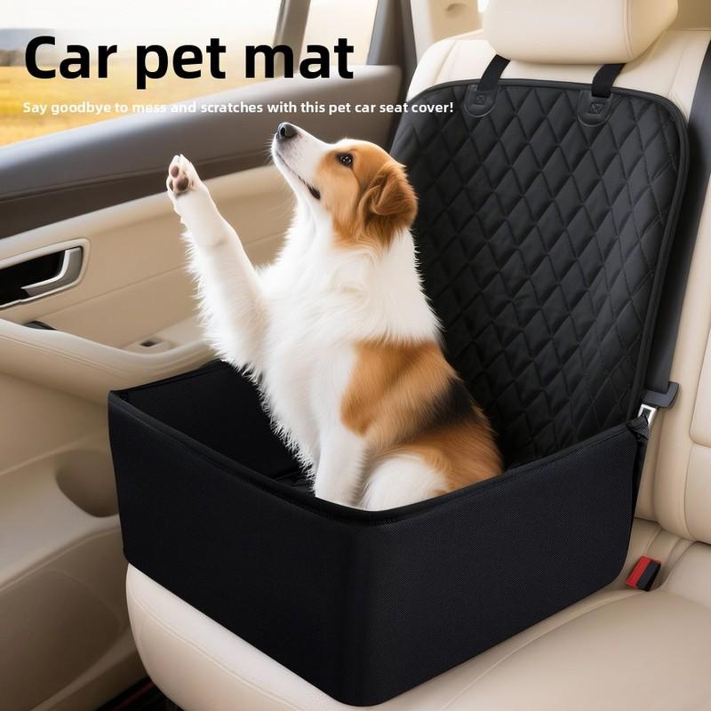 Universal Waterproof Pet Car Rear Seat Cover Foldable Anti-Dirt Dog Cat Travel Mat for All Seasons
