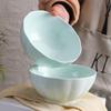 Nordic Style Jingdezhen Ceramic Noodle Bowl Set