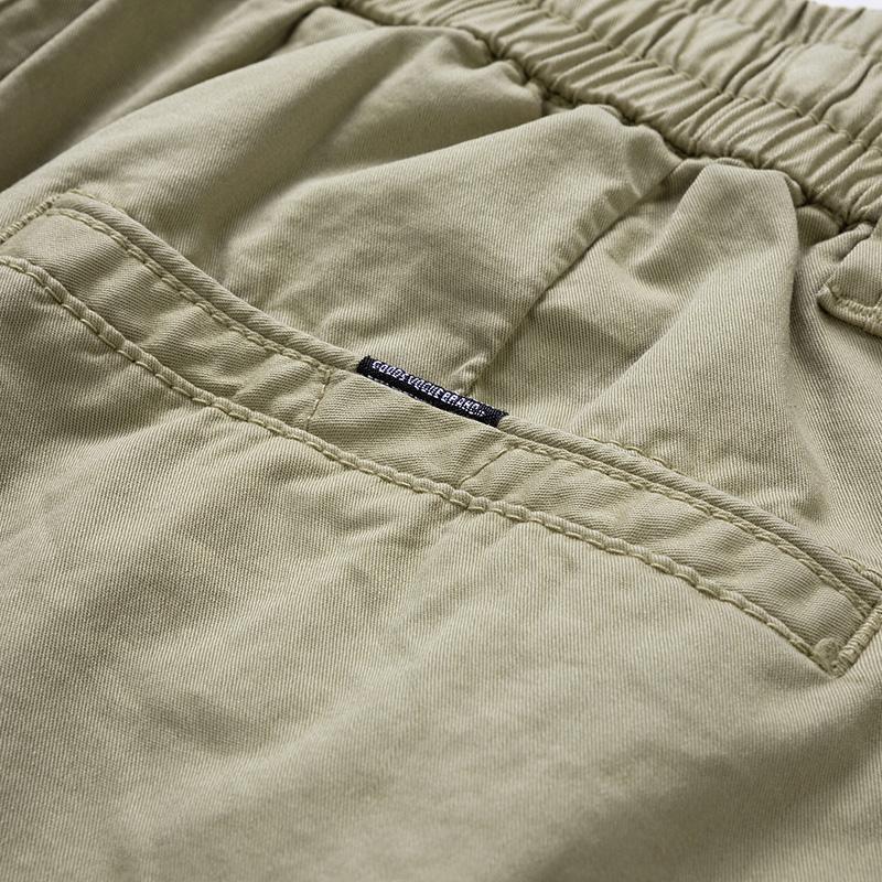 Pánské letní outdoorové pracovní šortky JAYSCE módní volné prodyšné kapesní capris ležérní mikroelastické pevné kalhoty cargo