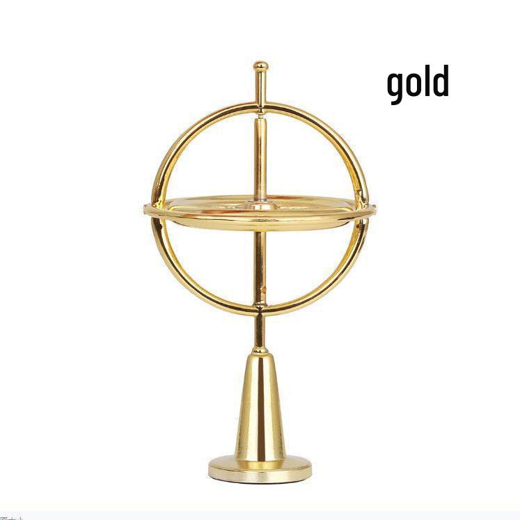 Металлический гироскоп против гравитации: Образовательная игрушка-балансир и антистресс для взрослых и детей