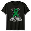 Not All Wounds Are Visible T-Shirt Awareness Ribbon Mental Health Awareness Day