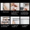 Blind Installation Code Roller 5X Roller Shutter Brackets Vertical Replacement Part Set For Home Living Room Bedroom Bathroom