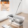 No-Rinse Wooden Floor Flat Mop for Easy Cleaning