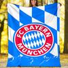 1pc B-Bayern Munich (9) Theme Blanket - Digital Print, Polyester, Cozy for All Seasons, Perfect for Outdoor, and Travel