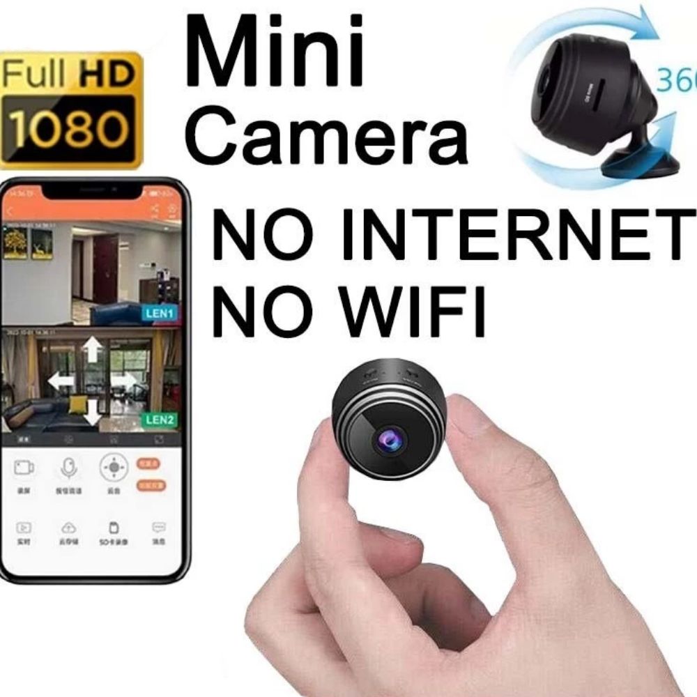 Wireless Design Mini Camera Micro Video Recorder Wireless Camera Two-Way Talk Camera Baby Monitor