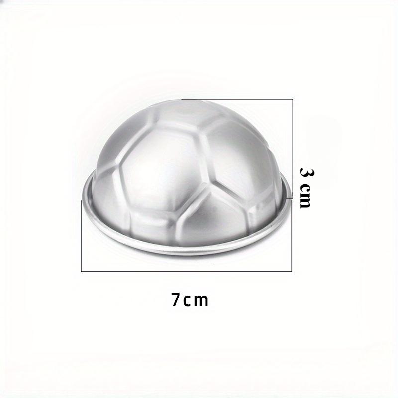 

Форма для бомбочки для ванны 1 шт. DIY 3D форма футбольного мяча алюминиевая полукруглая форма для шоколада инструменты для выпечки розовый